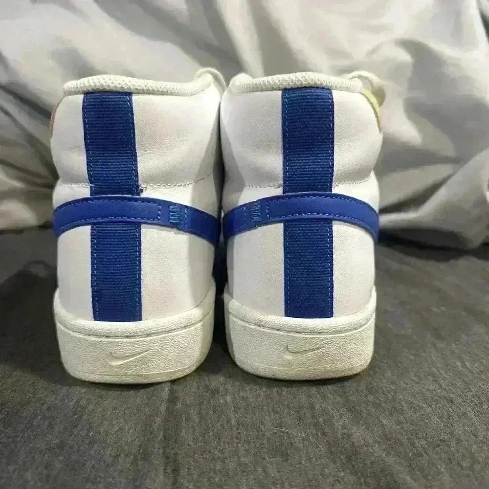 MENS Nike COURT ROYALE 2 MID Basketball Sneakers ‘White Game Royal’ Size 8 - Picture 5 of 7